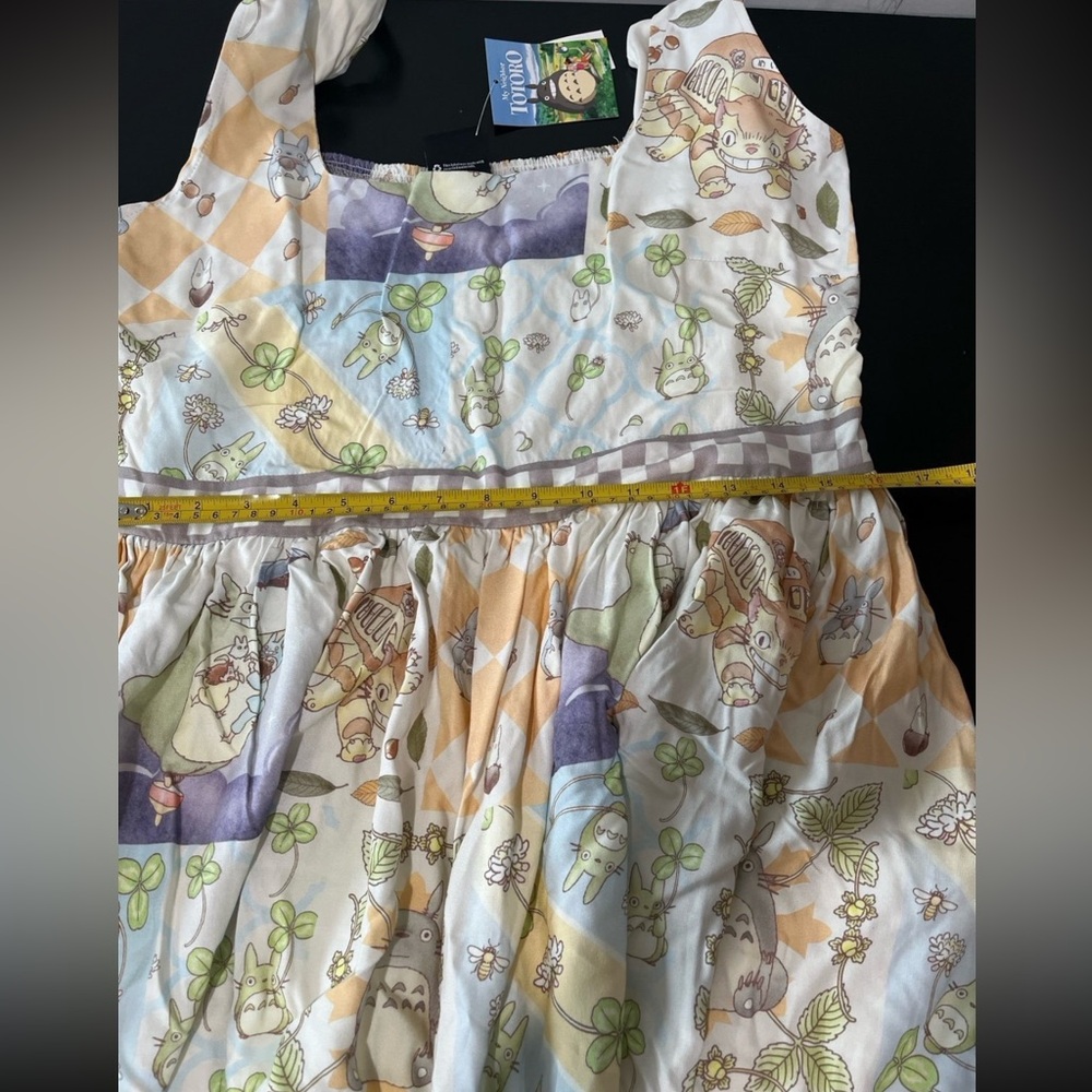 Studio Ghibli My Neighbor Totoro Mosaic Midi Dress - Picture 10 of 12